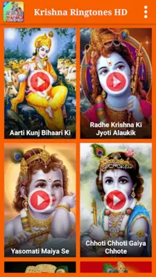 Krishna Ringtones HD android App screenshot 5